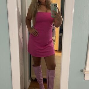 Pacsun Pink Athletic Dress